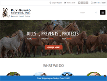 Tablet Screenshot of flyguard.com